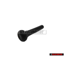 VW Originale Pomello Per Asta Sicurezza Nero Satinato - 191837187 01C