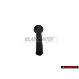 VW Originale Pomello Per Asta Sicurezza Nero Satinato - 191837187 01C