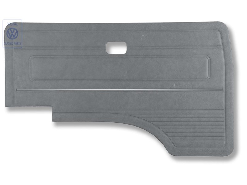 VW Originale Rivestimento Porta Grigio Chiaro - 255867015M 3BX
