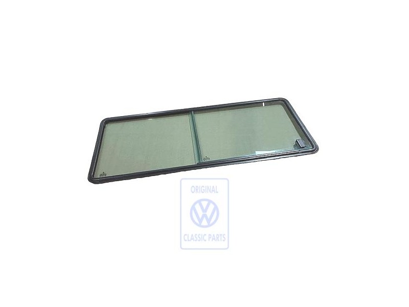 VW Originale Finestrino Scorrevole Completo Nero Satinato - 253847712C 01C