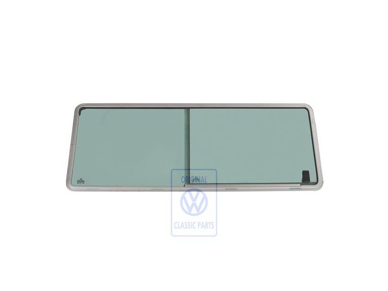 VW Originale Finestrino Scorrevole Completo Color Cromo - 253847712C 908