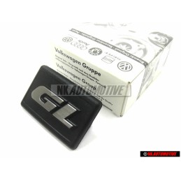 VW Originale GL Lato Logo Emblema Scritta Argento Spazzolato - 191853688Q GX2