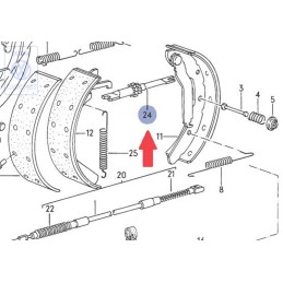 VW Originale Asta Pressione - 281609802B