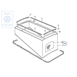 VW Originale Soffietto - 255070733A