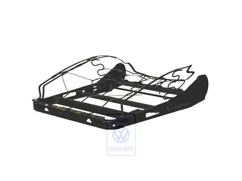 VW Originale Telaio Con Imbott. A Molle Per Schienale Rib. 