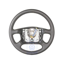 VW Originale Volante Pelle Nero/Grigio Flanella - 7D0419091AAKMY
