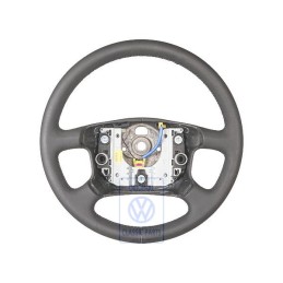 VW Originale Volante Pelle Nero/Blu - 7D0419091AAPEQ