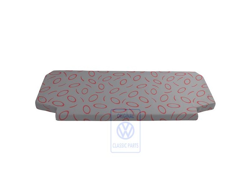 VW Originale Imbottitura Grigio Flanella/Rosso - 7D0864413C HQT