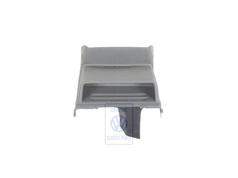 VW Originale Bocchetta Pedana Con Portaoggetti Mistral Grigio - 7D1816141A E91