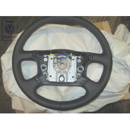 VW Originale Volante Pelle Nero/Grigio Flanella - 7D0419091Q KMY
