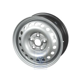 VW Originale Cerchio Di Acciaio Color Cromo - 7D0601027A 091
