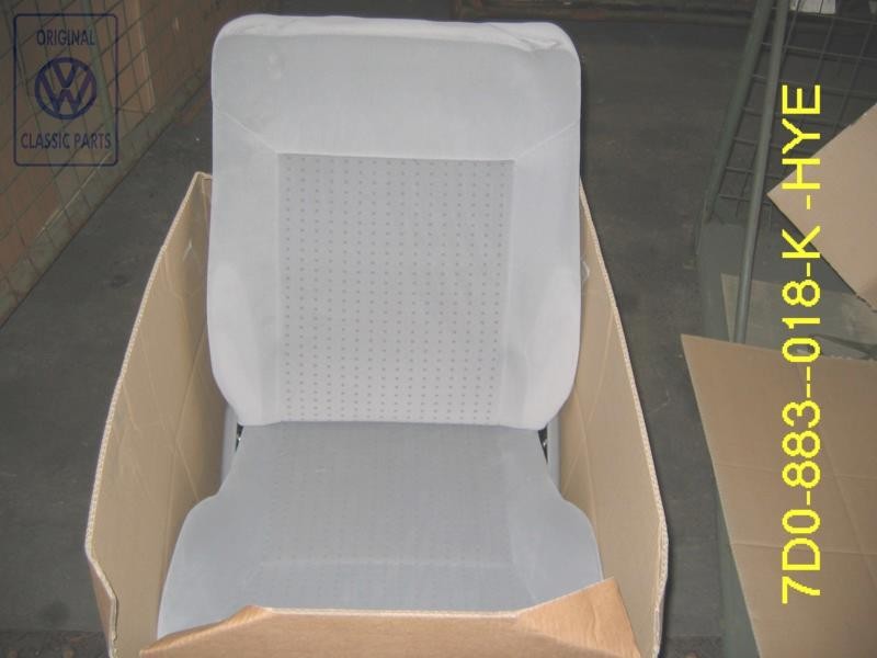 VW Originale Sedile Completo Con Schienale Grigio Flanella - 7D0883018K HYE