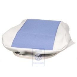 VW Originale Rivestimento Sedile Tessuto Grigio Flanella/Blu - 7D0883405R HRC
