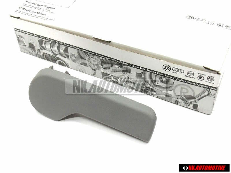 VW Originale Maniglia Per Cavo Chiusura Coperchio Grigio - 1J2823533C U71