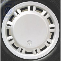 VW Originale Copriruota Argento Lucido Metallizzato - 701601147 7ZV