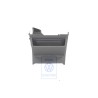 VW Originale Bocchetta Pedana Con Portaoggetti Mistral Grigio - 7D1815141 E91