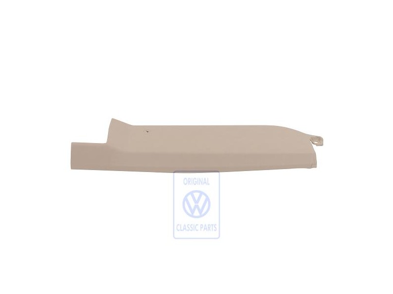 VW Originale Rivest. Montante B Beige Chiaro - 7D0867038 Q75