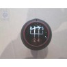 VW Originale Pomello Leva Cambio Nero/Rosso Murano - 7D0711141 LSR