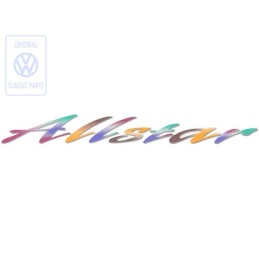 VW Originale Scritta Pellicola Verde/Arancio - 7D0854431 DGZ