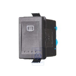 VW Originale Pulsante Nero Satinato - 7D0959621 01C