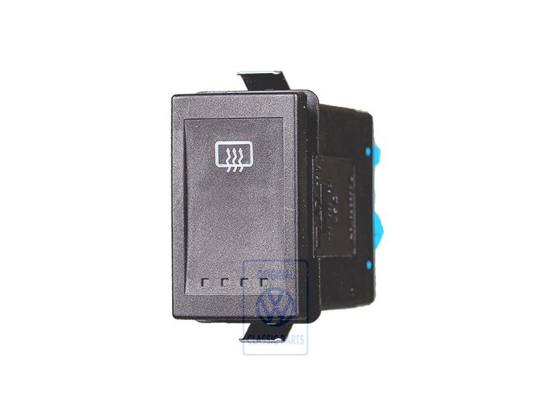 VW Originale Pulsante Nero Satinato - 7D0959621 01C