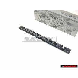 VW Originale CARAVELLE C Posteriore Logo Emblema Scritta - 255853689K
