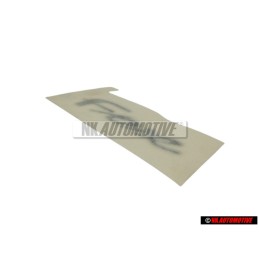 VW Originale Scritta Pellicola Grigio Argento - 6N0853750 Z19