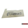 VW Originale Scritta Pellicola Grigio Argento - 6N0853750 Z19
