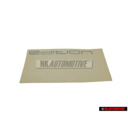 VW Originale Scritta Pellicola Argento Scuro - 6N0853750C 1Y4