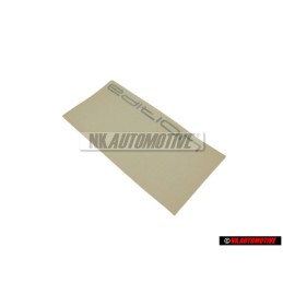 VW Originale Scritta Pellicola Argento Scuro - 6N0853750C 1Y4