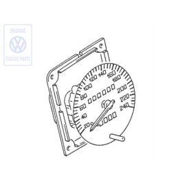 VW Originale Tachimetro Con Conta-Km Giornaliero - 867957031B