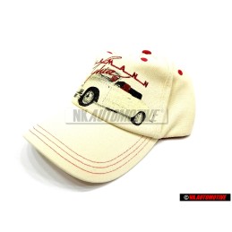 VW Originale Baseball Cap Bianco Lana - 000084300J 54W