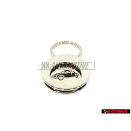 VW Originale Gettone Per Carrello Argento - 000087703DJJKA