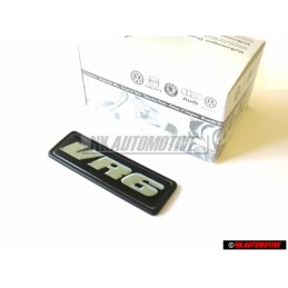 VW Originale VR6 Posteriore Logo Emblema Scritta Nero - 1H6853675B DLV