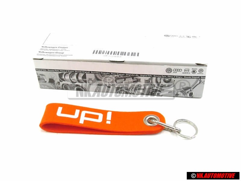 VW Originale Portachiavi Arancio/Grigio Argento - 1S0087013 VCF