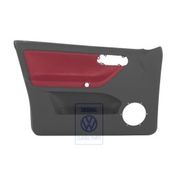 VW Originale Rivestimento Porta Tessuto Rosso Flash/Off-Black - 6N4867011CNHLX