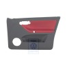 VW Originale Rivestimento Porta Tessuto Rosso Flash/Off-Black - 6N4867012CNHLX