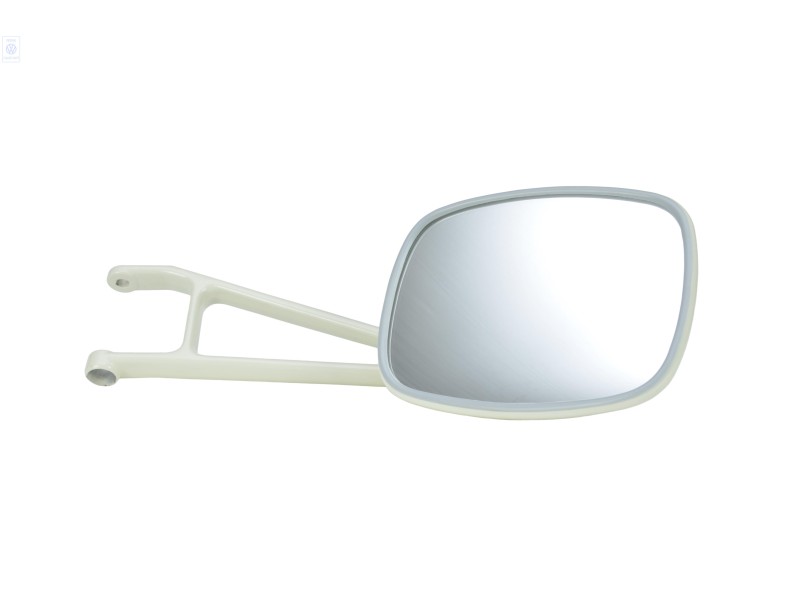 VW Originale Specchietti Esterni (Convessi) Bianco Pastello - 261857514B 90D