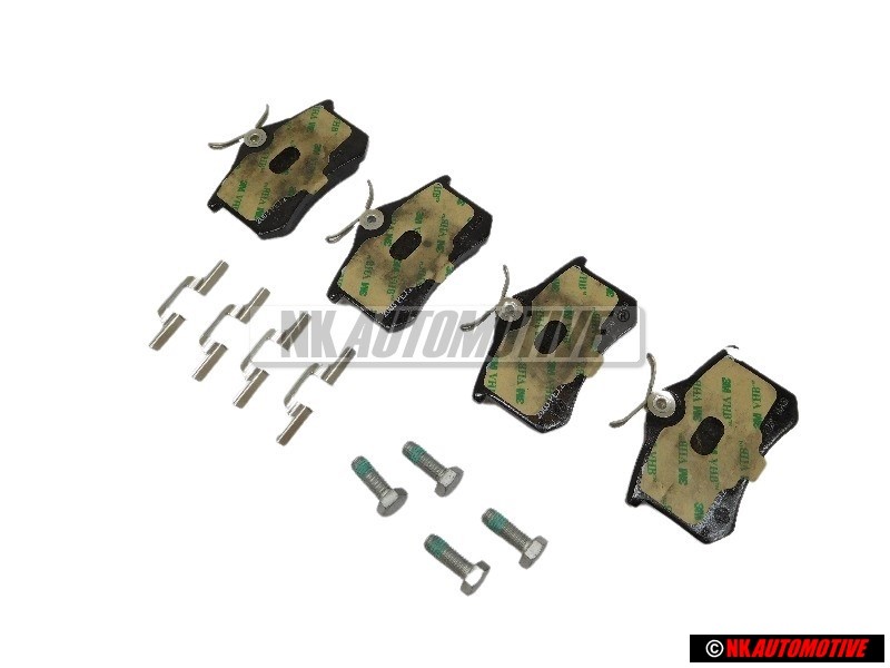 VW Originale 1 Set Guarnizioni Freno Per Freni A Disco - 1H0698451H