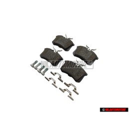 VW Originale 1 Set Guarnizioni Freno Per Freni A Disco - 1H0698451H