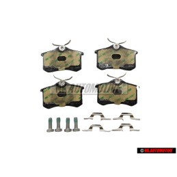 VW Originale 1 Set Guarnizioni Freno Per Freni A Disco - 1H0698451H