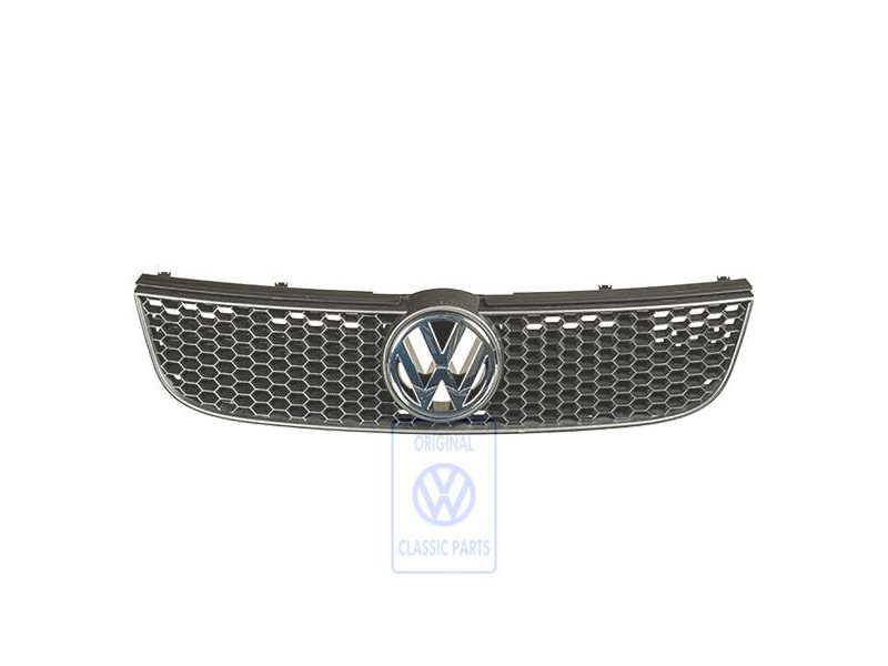 VW Originale Griglia Radiatore Nero Satinato - 6N0853651K 01C