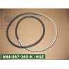 VW Originale Guarnizione Porta Nero Satinato/Cream - 6N4867365K HGZ