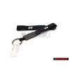 VW Originale Laccio Portachiavi Nero - 5K3087610 CW9