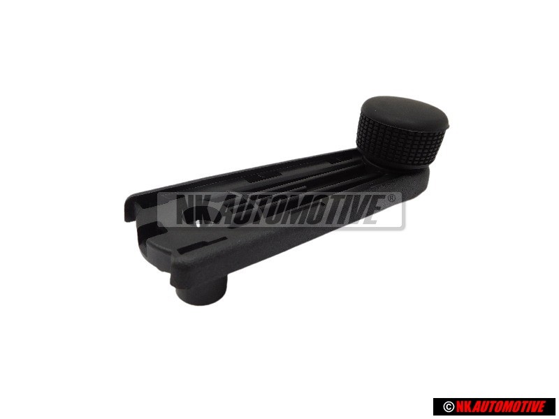 VW Originale Manovella Alzacristallo Nero Satinato - 357837581 01C