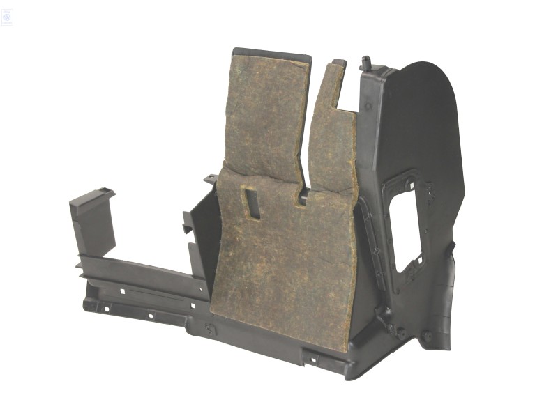VW Originale Vano Portaoggetti Nero - 535857921 4FB
