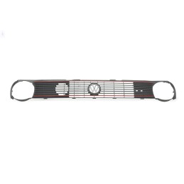 VW Originale Griglia Radiatore Nero Satinato/Rosso Marte - 867853651J KW7