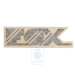 VW Originale Scritta Pellicola Nero Satinato - 871853750B 01C