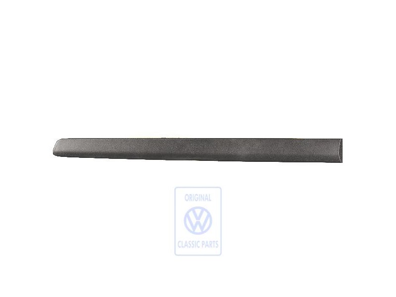 VW Originale Modanatura Per Porta Nero Satinato - 6Q4853753 9B9