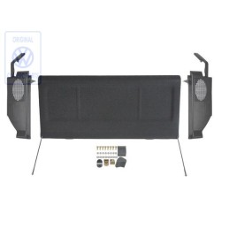 VW Originale Kit Di Montaggio Per Copertura Bagagliaio Nero - 867898401 5AV